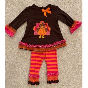 Thanksgiving Turkey Two Piece Set